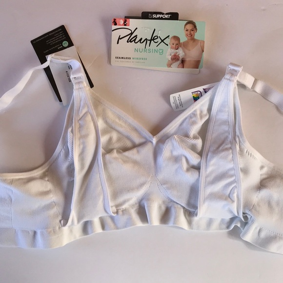 Playtex nursing bra Large white wirefree seamless - Picture 5 of 8
